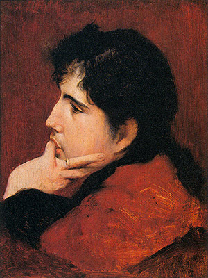 Rodolfo Amoedo Portrait of the artist's sister in law